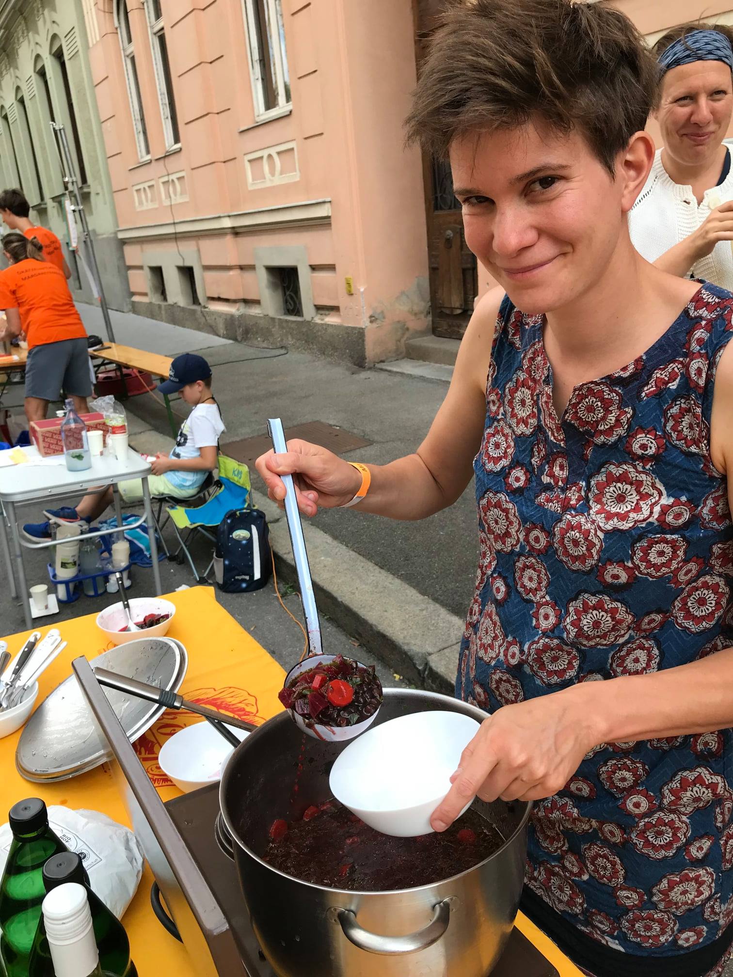 Kochen am Grätzelfest